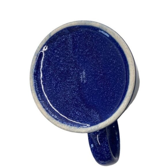 Telluride Colorado Speckled Ceramic Mug 8750 Elevation Blue 12 Oz Campfire Style - Picture 5 of 5